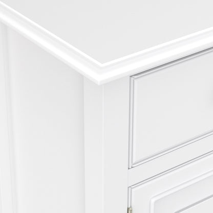 Antique White | Connaught Wide Entryway Storage Cabinet