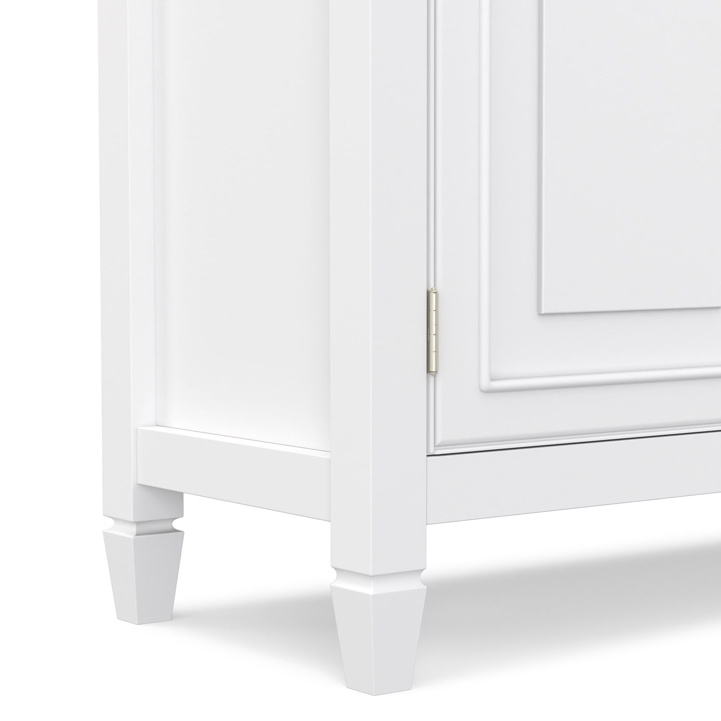 Antique White | Connaught Wide Entryway Storage Cabinet