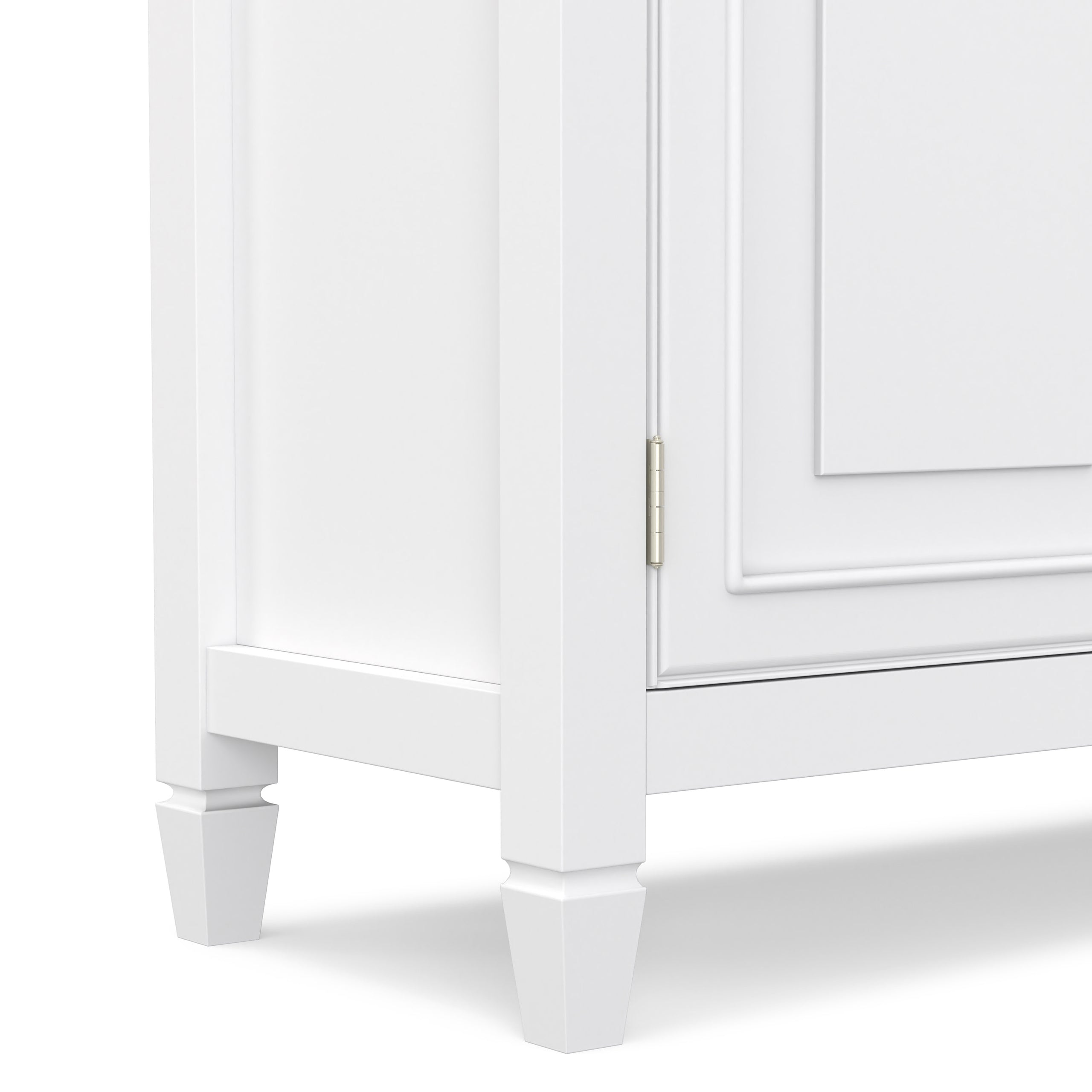 Antique White | Connaught Wide Entryway Storage Cabinet