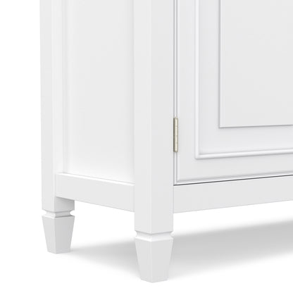Antique White | Connaught Wide Entryway Storage Cabinet