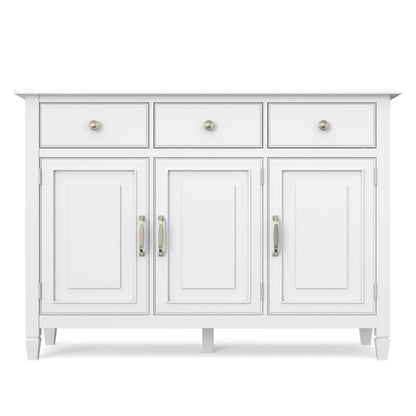 Antique White | Connaught Wide Entryway Storage Cabinet
