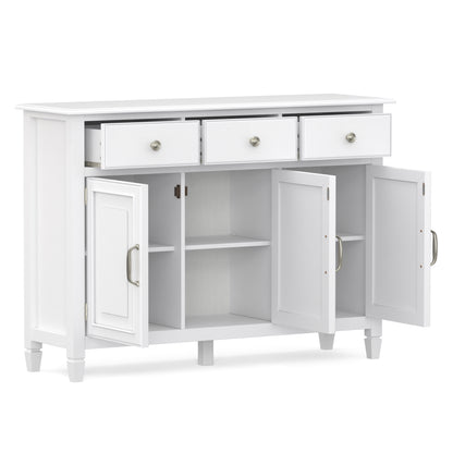 Antique White | Connaught Wide Entryway Storage Cabinet