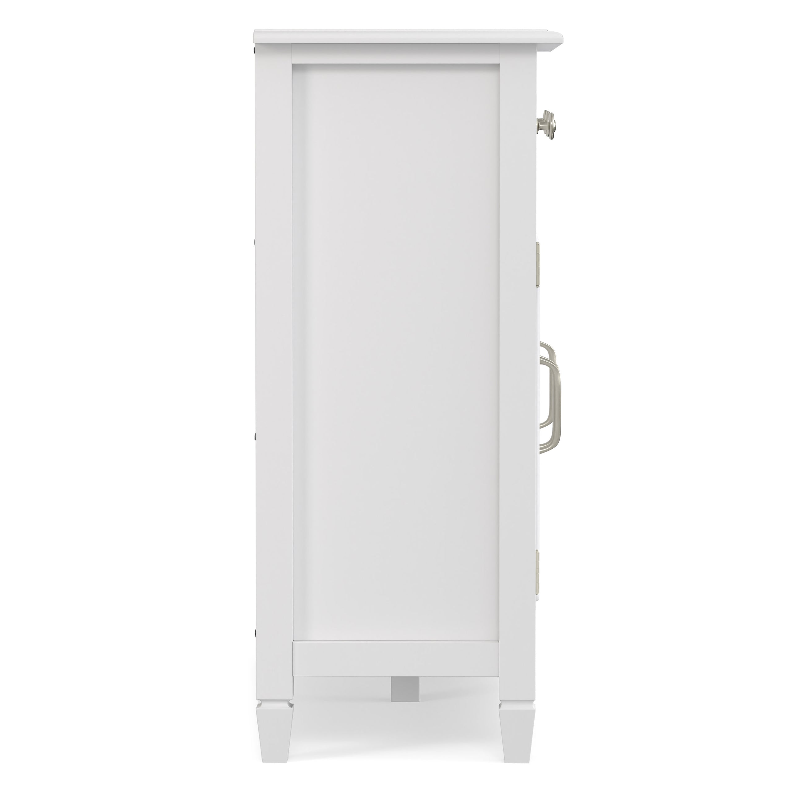 Antique White | Connaught Wide Entryway Storage Cabinet