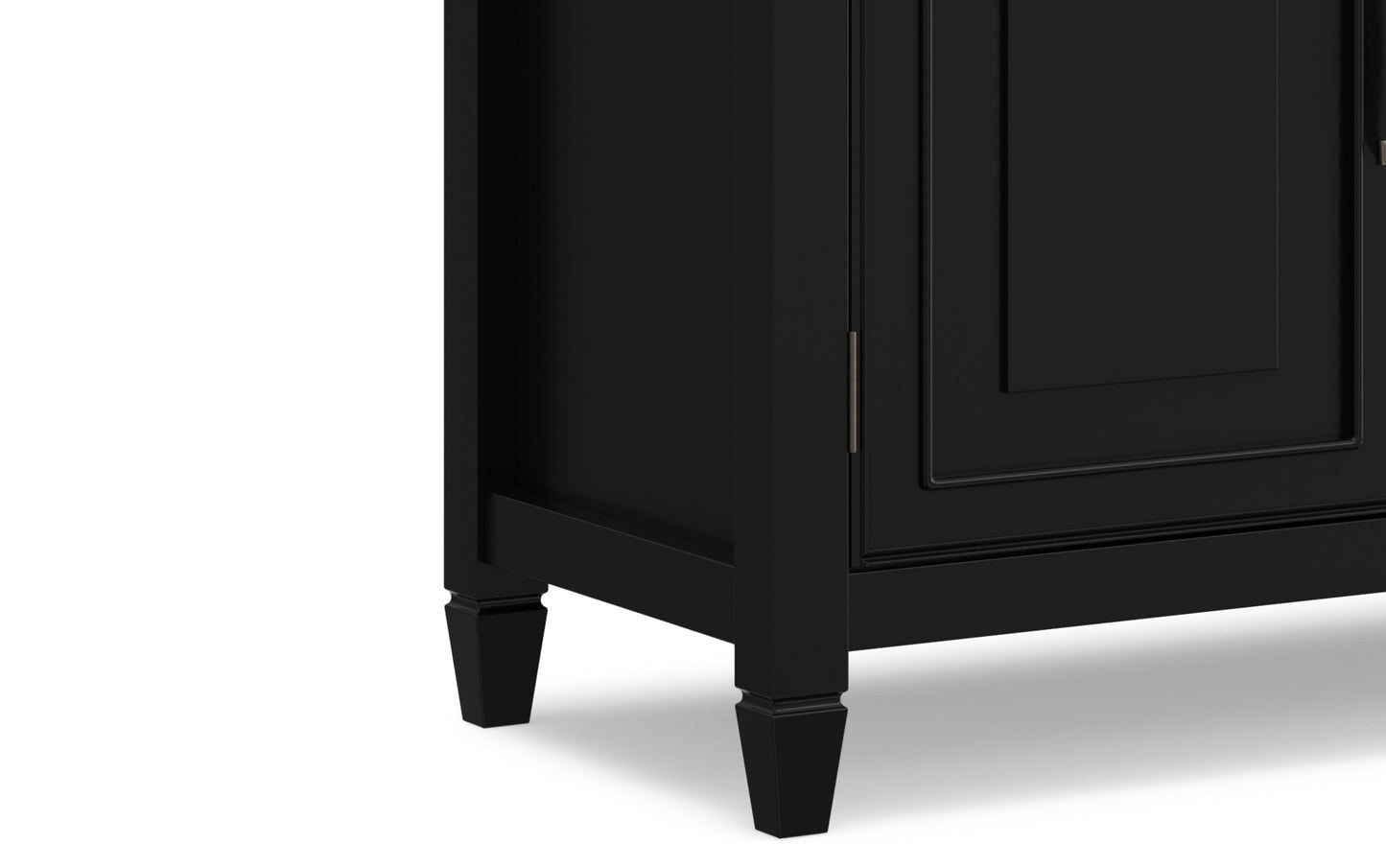 Black | Connaught Large Sideboard Buffet Storage Cabinet