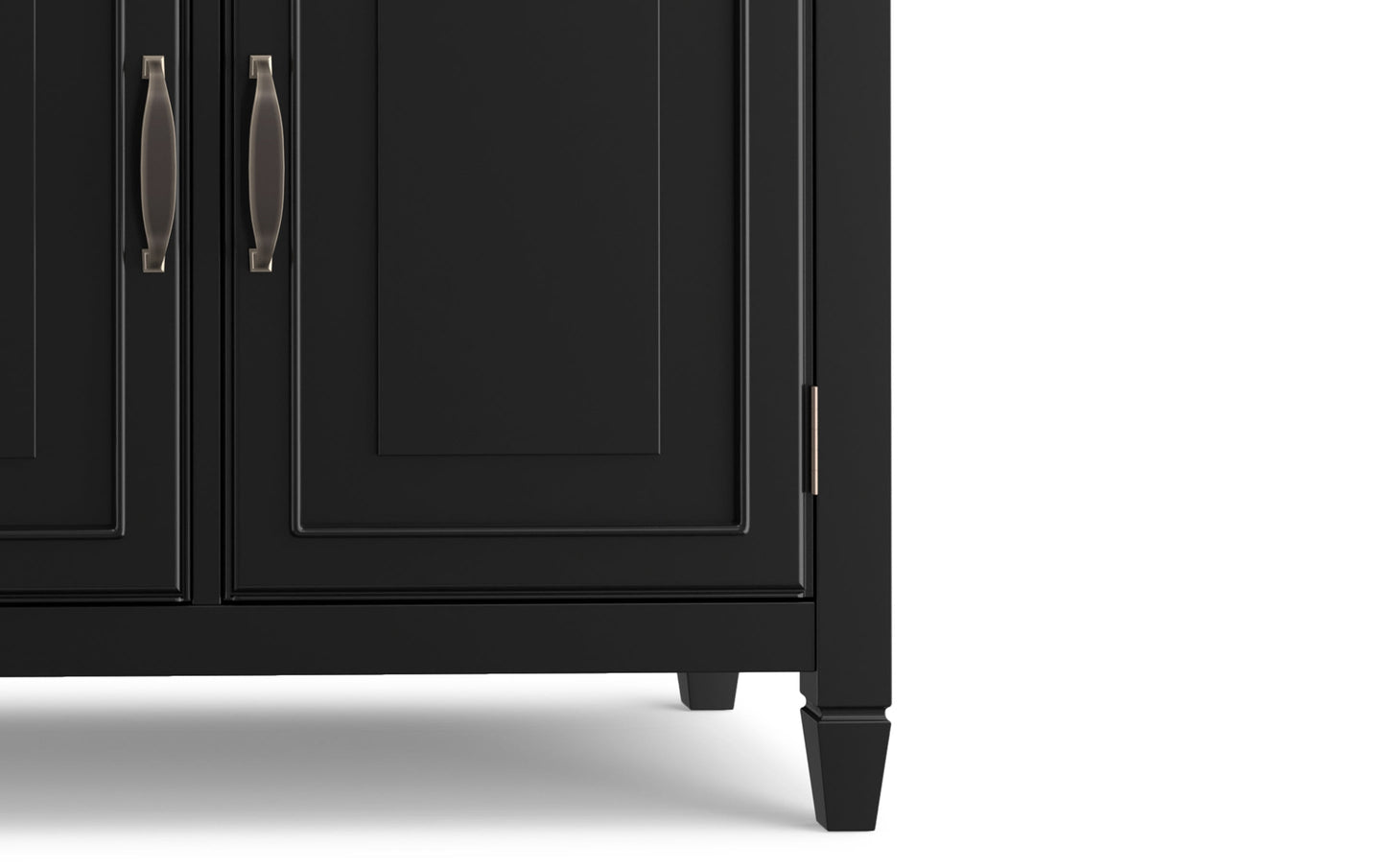 Black | Connaught Large Sideboard Buffet Storage Cabinet