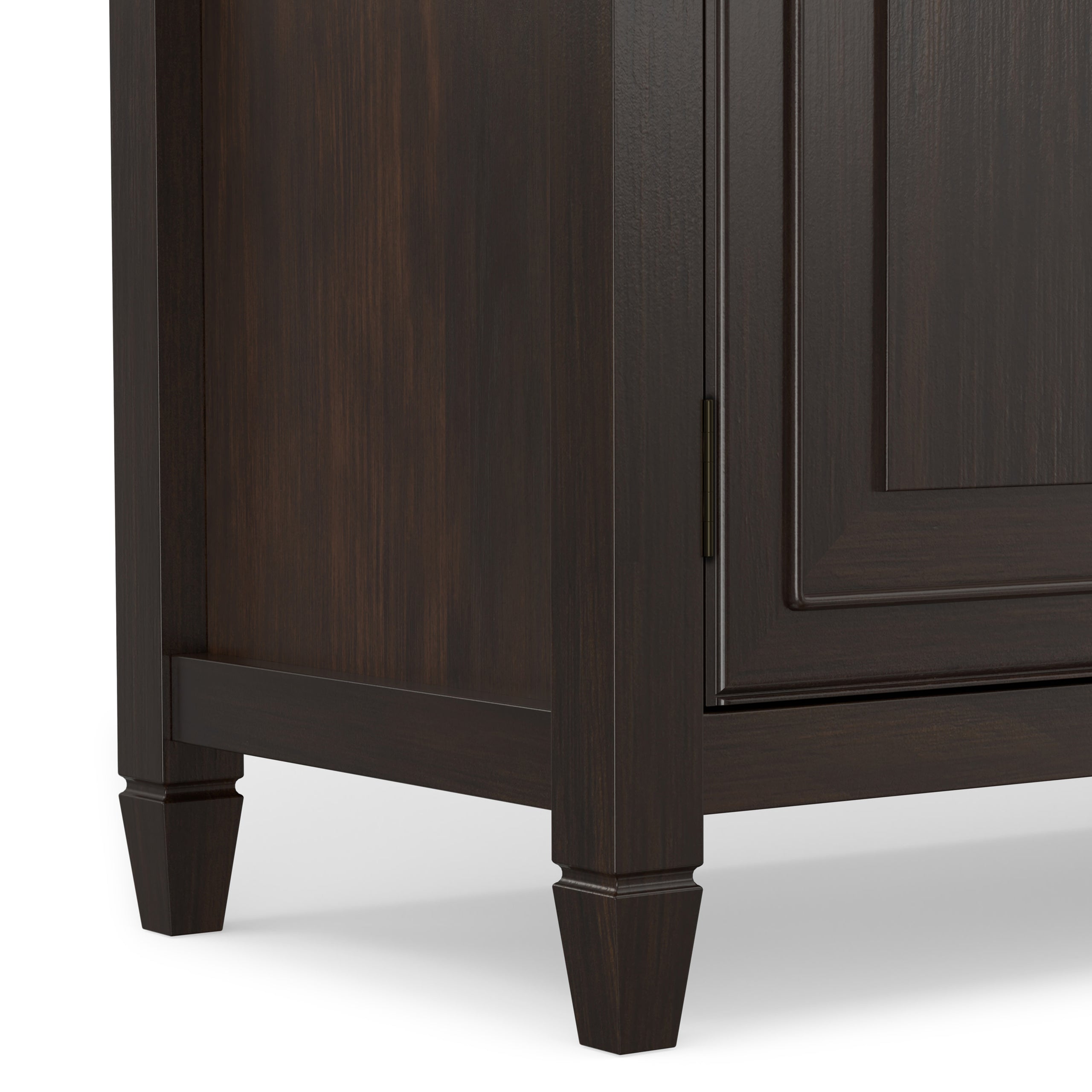 Dark Chestnut Brown | Connaught Large Sideboard Buffet Storage Cabinet