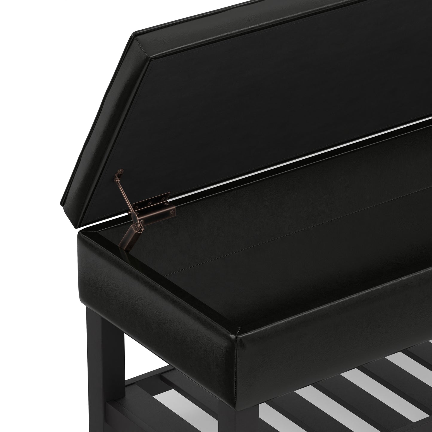 Cosmopolitan Ottoman Bench in Vegan Leather