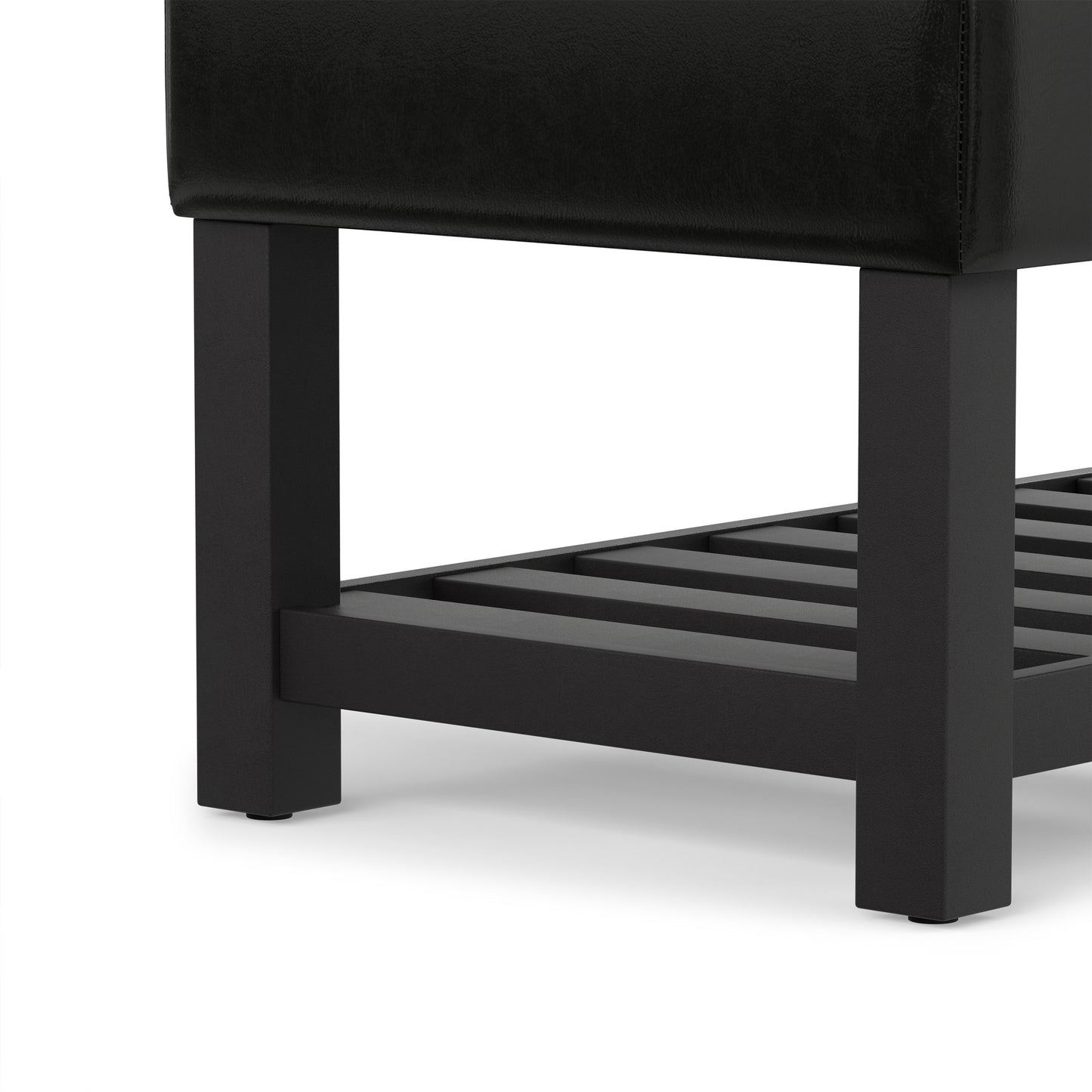 Cosmopolitan Ottoman Bench in Vegan Leather