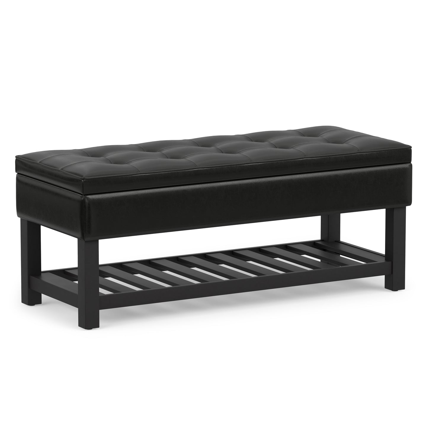 Cosmopolitan Ottoman Bench in Vegan Leather