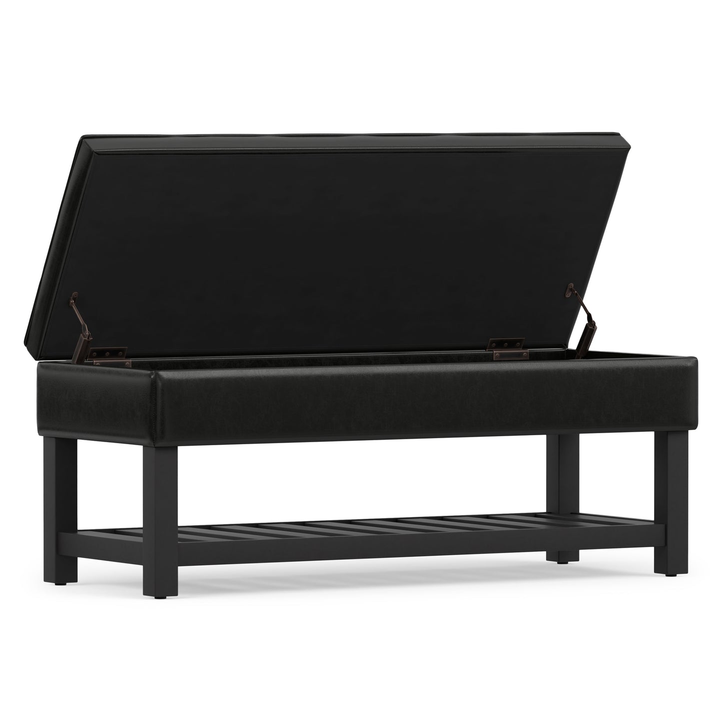 Cosmopolitan Ottoman Bench in Vegan Leather