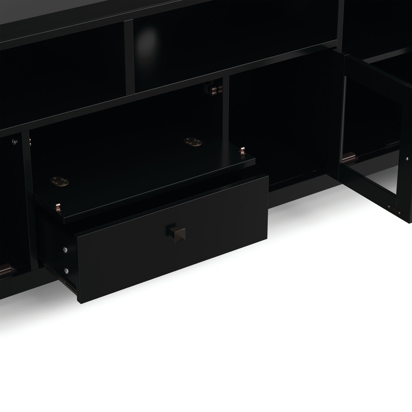 Black | Cosmopolitan 72 inch TV Stand