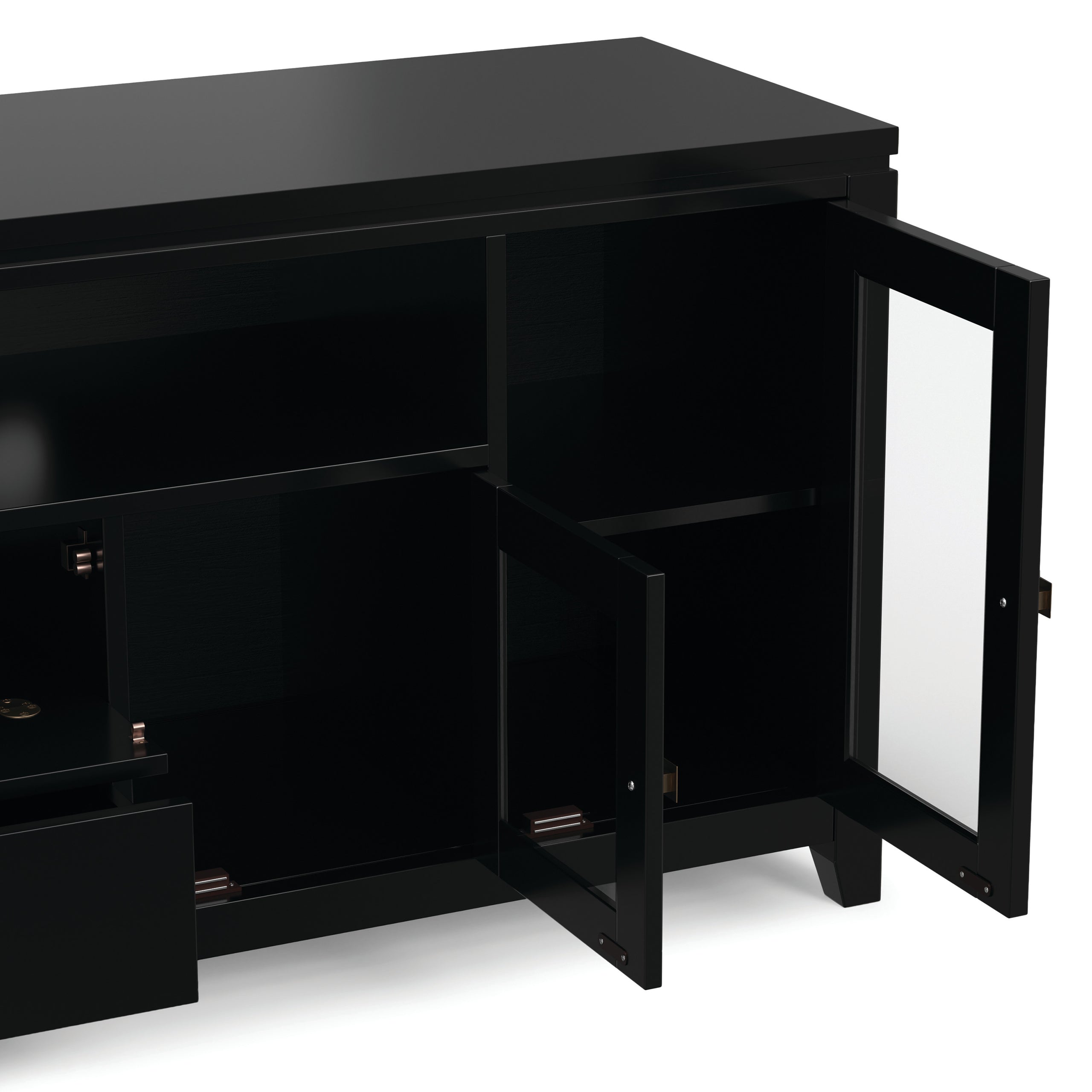 Black | Cosmopolitan 72 inch TV Stand