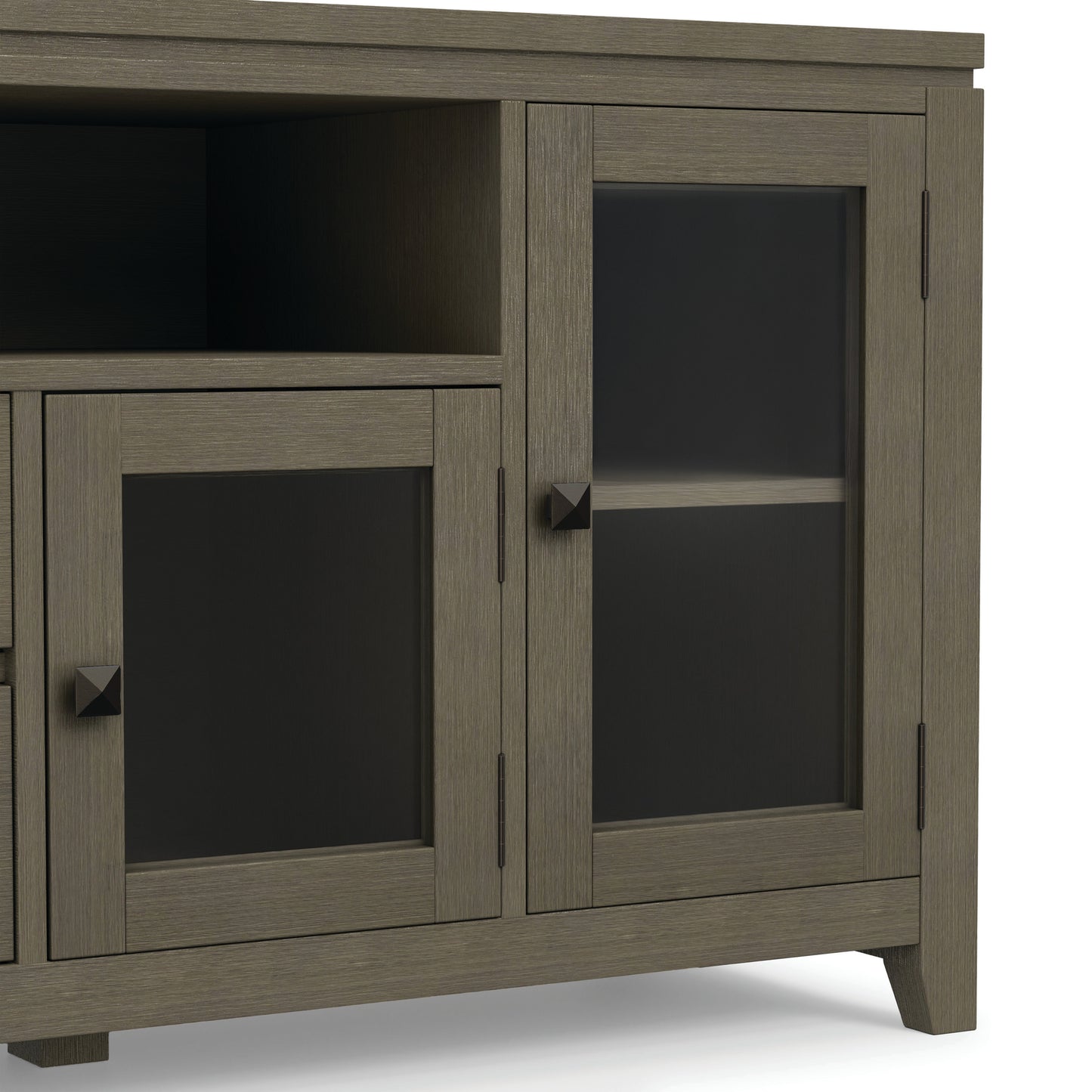 Farmhouse Grey | Cosmopolitan 72 inch TV Stand in Farmhouse Grey