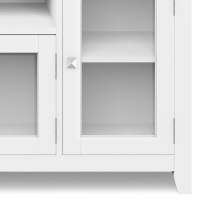 White | Cosmopolitan 72 inch TV Stand in White