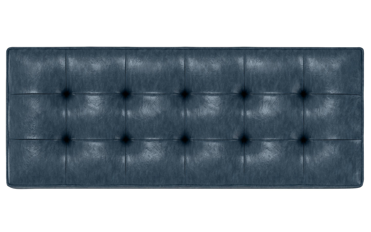 Cosmopolitan Ottoman Bench in Vegan Leather