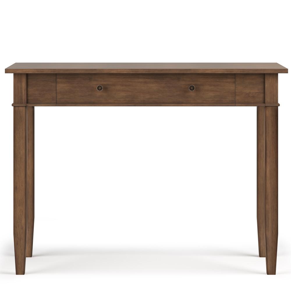 Rustic Natural Aged Brown | Carlton Office Desk