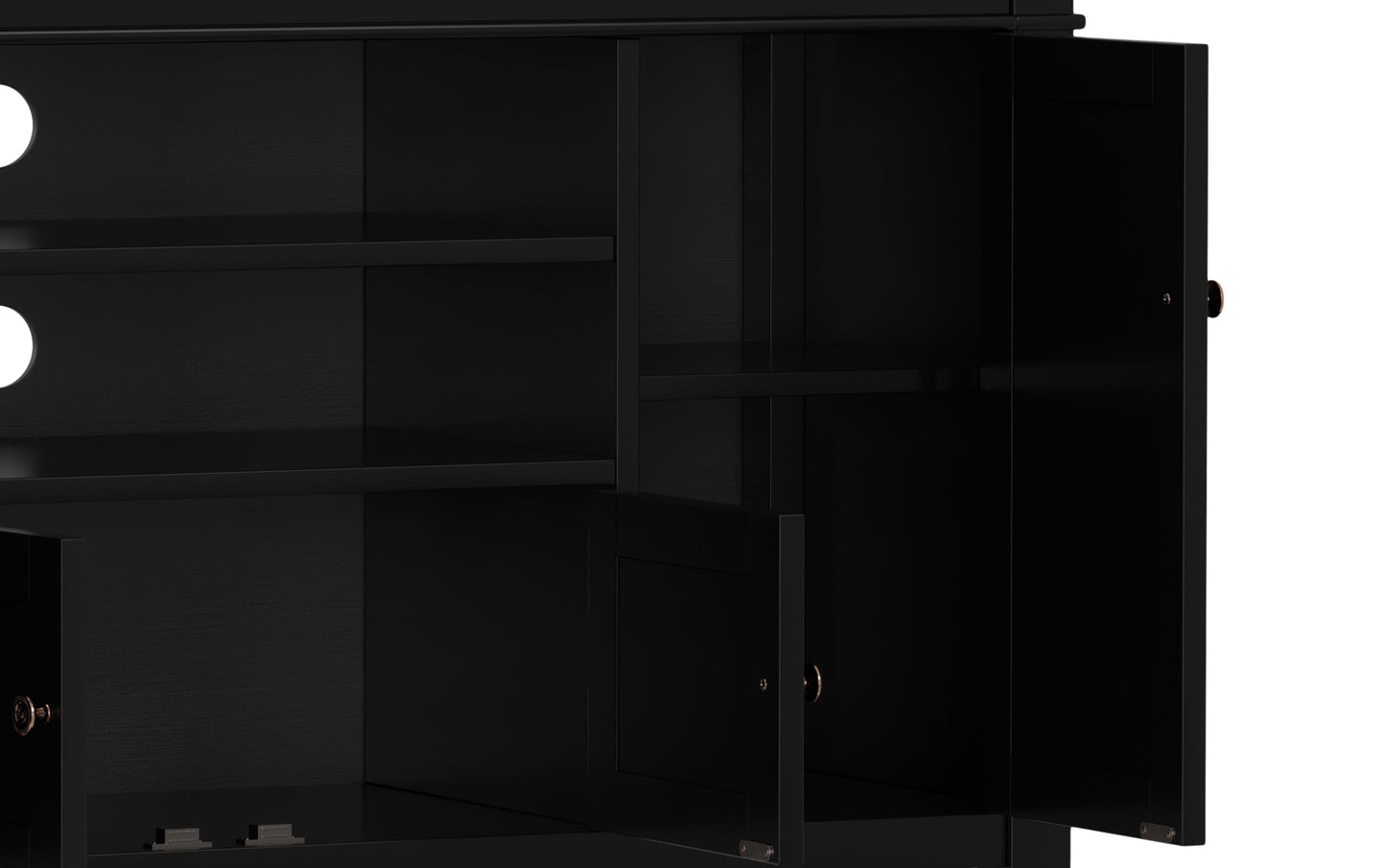 Black | Carlton TV Stand