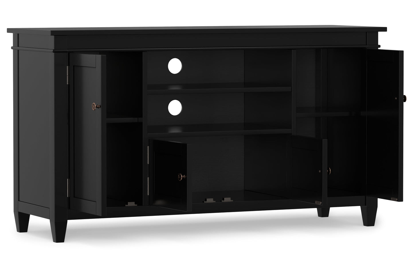 Black | Carlton TV Stand
