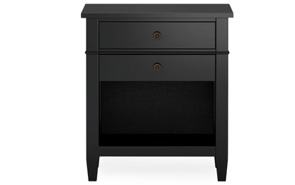 Black | Carlton Bedside Table