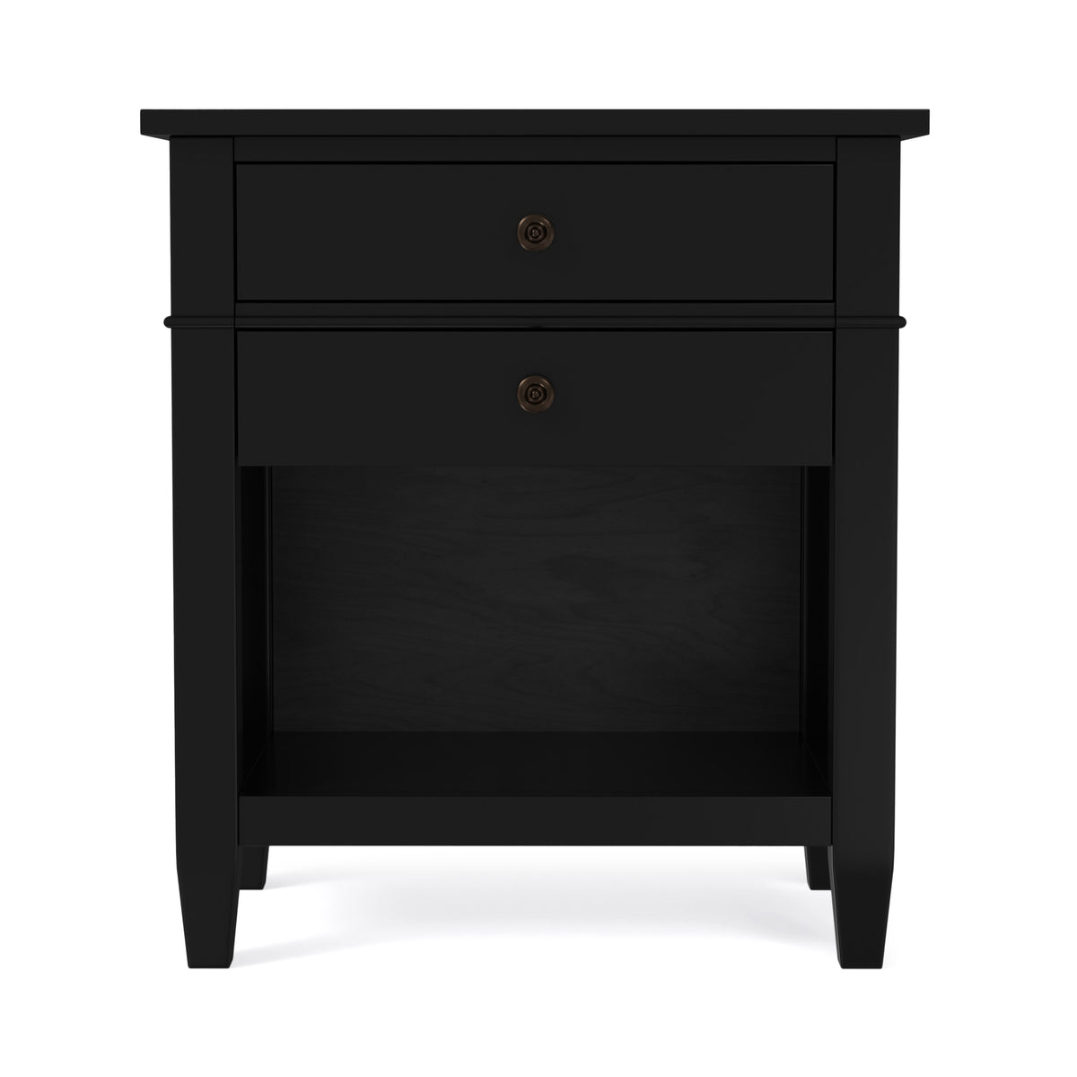 Black | Carlton Bedside Table