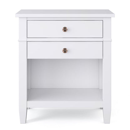 White | Carlton Bedside Table