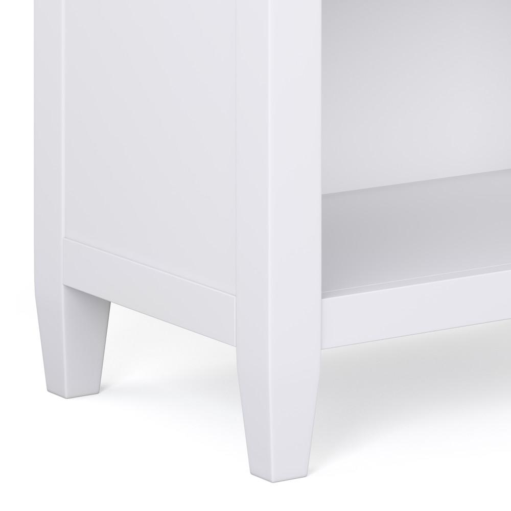 White | Carlton Bedside Table