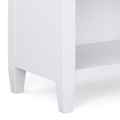 White | Carlton Bedside Table
