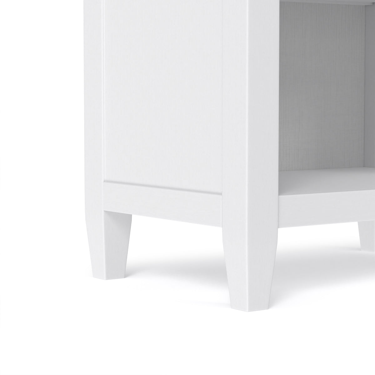 White | Carlton Bedside Table