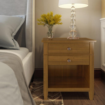Light Golden Brown | Carlton Bedside Table