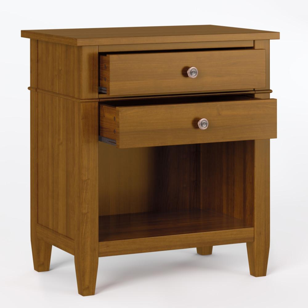 Light Golden Brown | Carlton Bedside Table