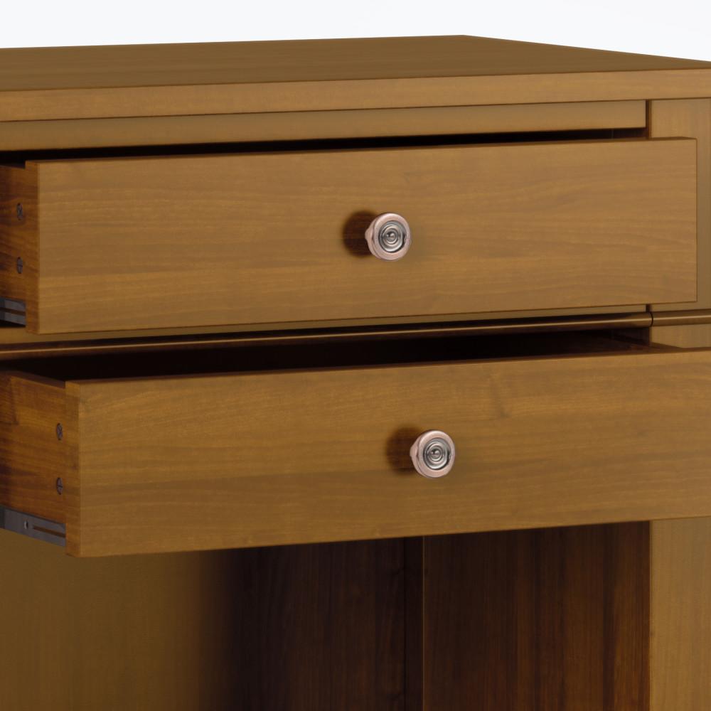 Light Golden Brown | Carlton Bedside Table