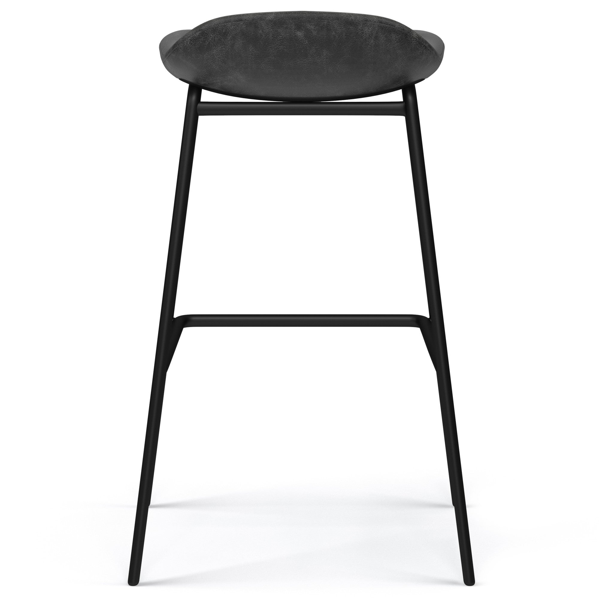 Distressed Charcoal Grey |  Dafney Bar Stool (Set of 2)