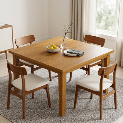 Oak Veneer Oak | Eastwood Square Dining Table in Oak