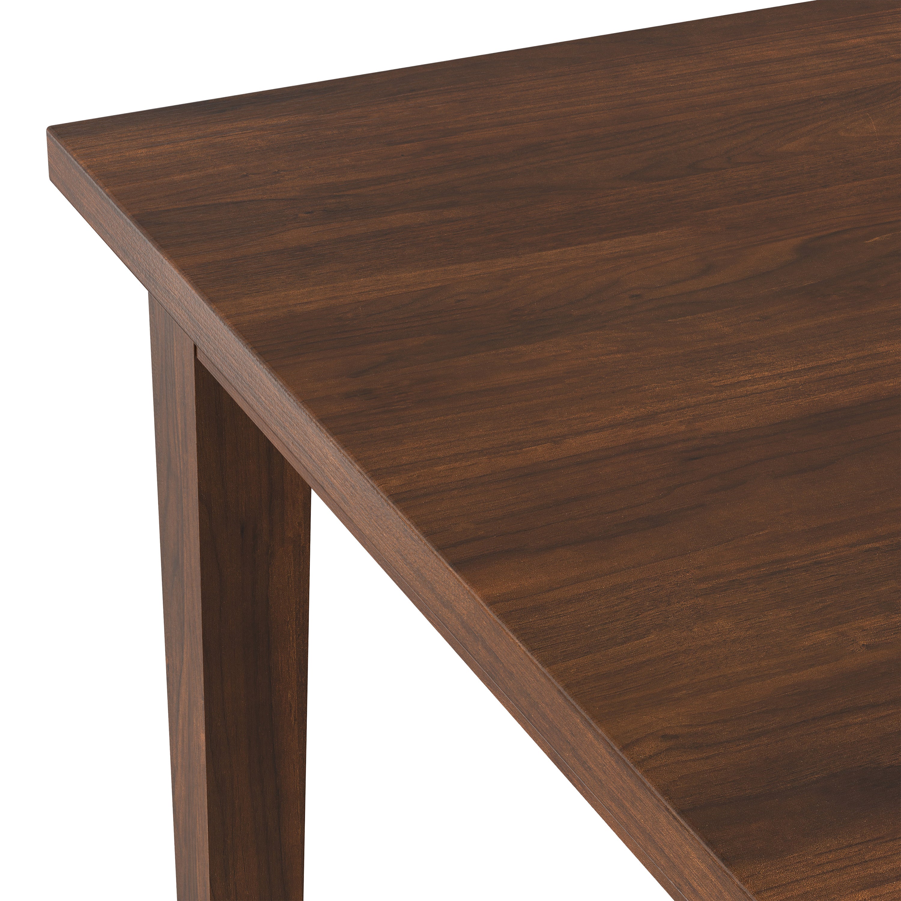 Large Walnut Dining Table | Rectangular Solid Wood Table – Simpli Home