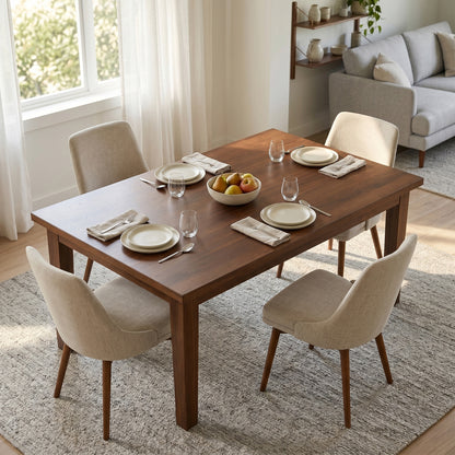 Walnut Walnut | Eastwood Dining Table in Walnut