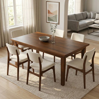 Walnut Walnut | Eastwood Dining Table in Walnut