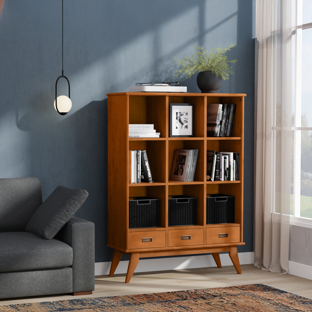 Draper 9 Cube Storage with Drawers