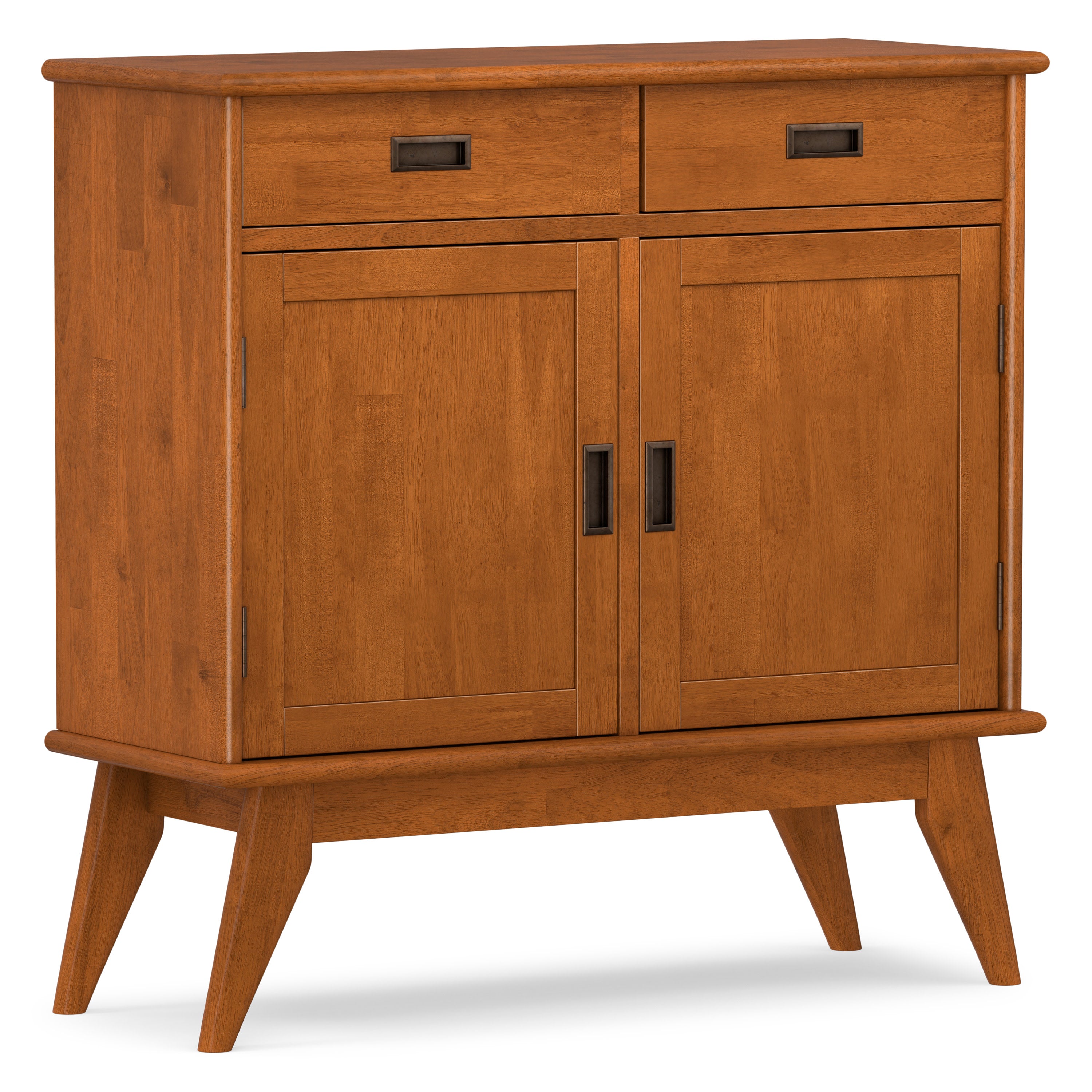 Mid Century Entryway Cabinet | Draper Storage Cabinet – Simpli Home