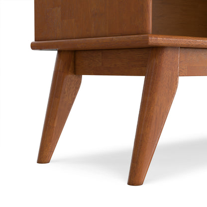Teak Brown | Draper Low Bookcase