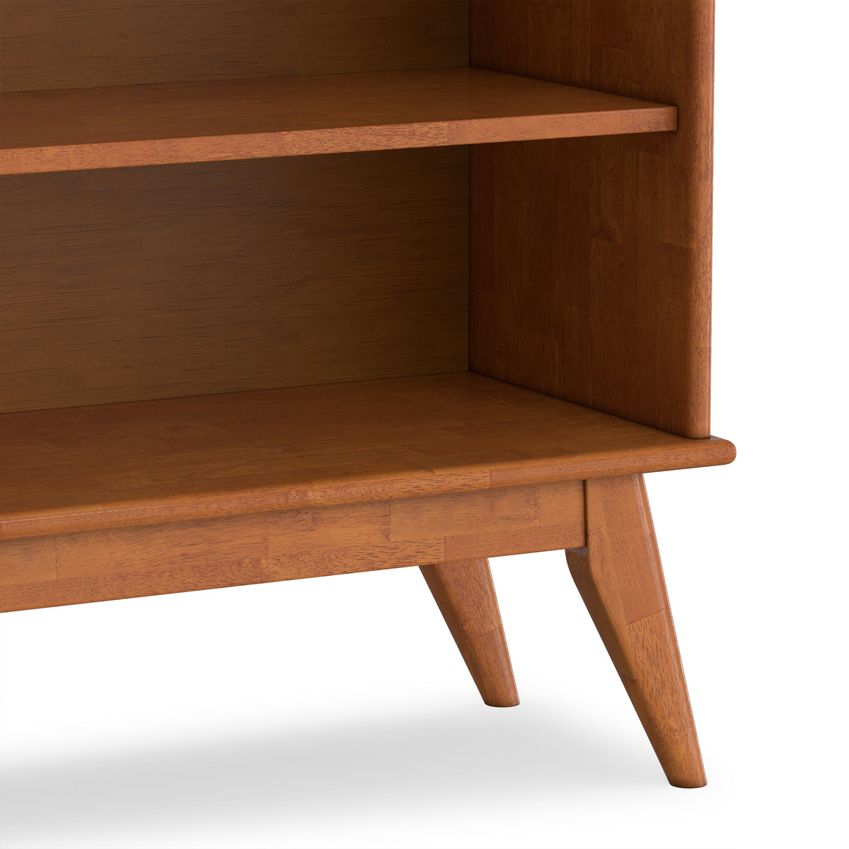 Teak Brown | Draper Low Bookcase