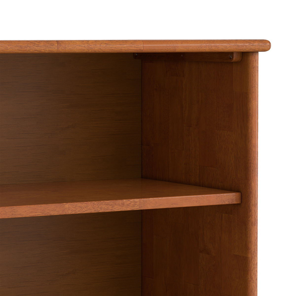 Teak Brown | Draper Low Bookcase