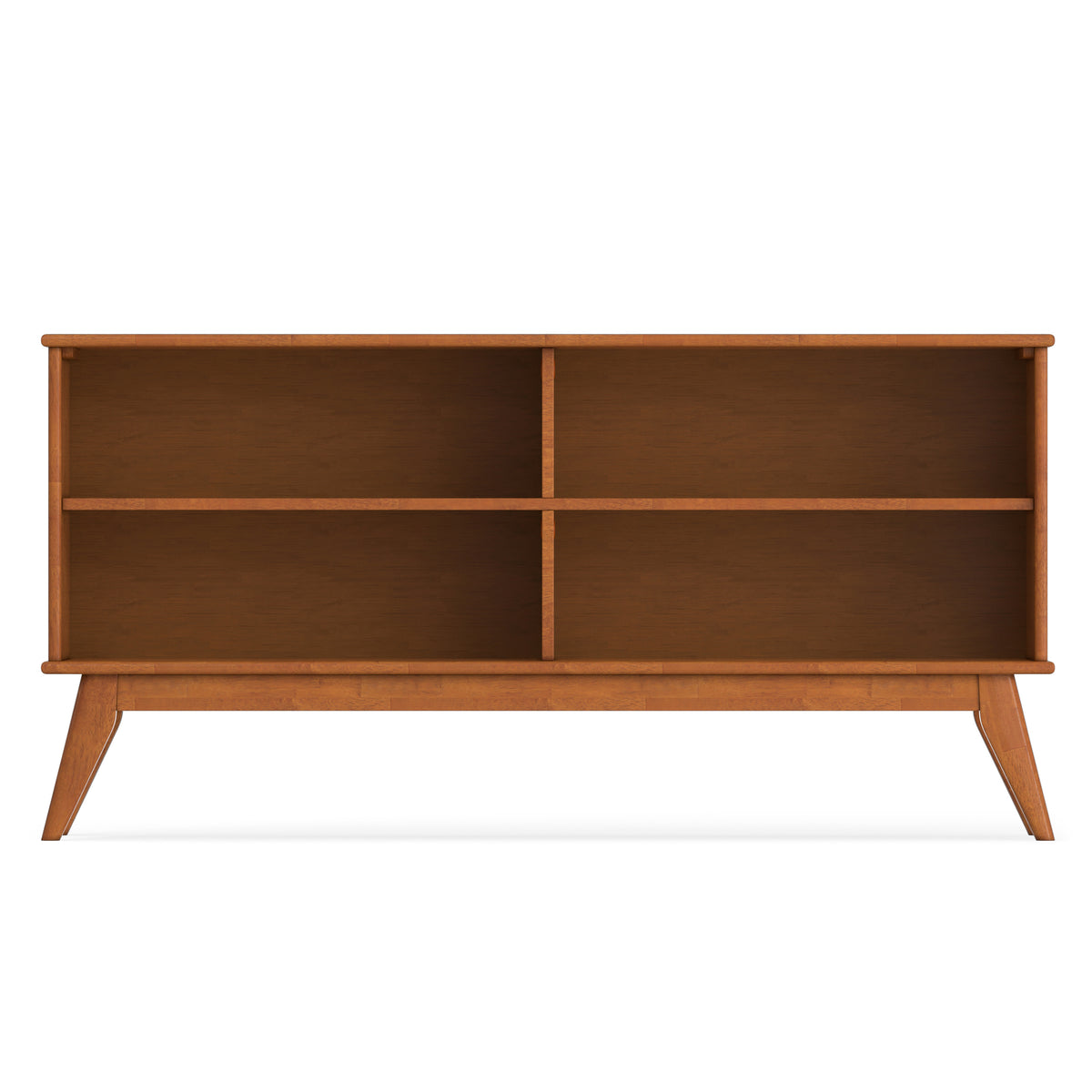 Teak Brown | Draper Low Bookcase