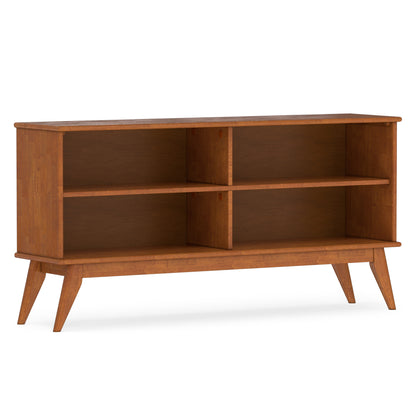 Teak Brown | Draper Low Bookcase