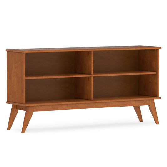 Teak Brown | Draper Low Bookcase