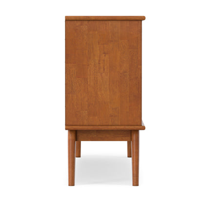 Teak Brown | Draper Low Bookcase