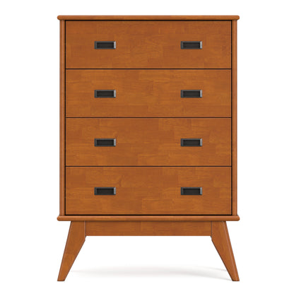 Teak Brown | Draper 30 inch 4 Drawer Dresser