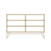 64 inch 6 Shelf Bookcase