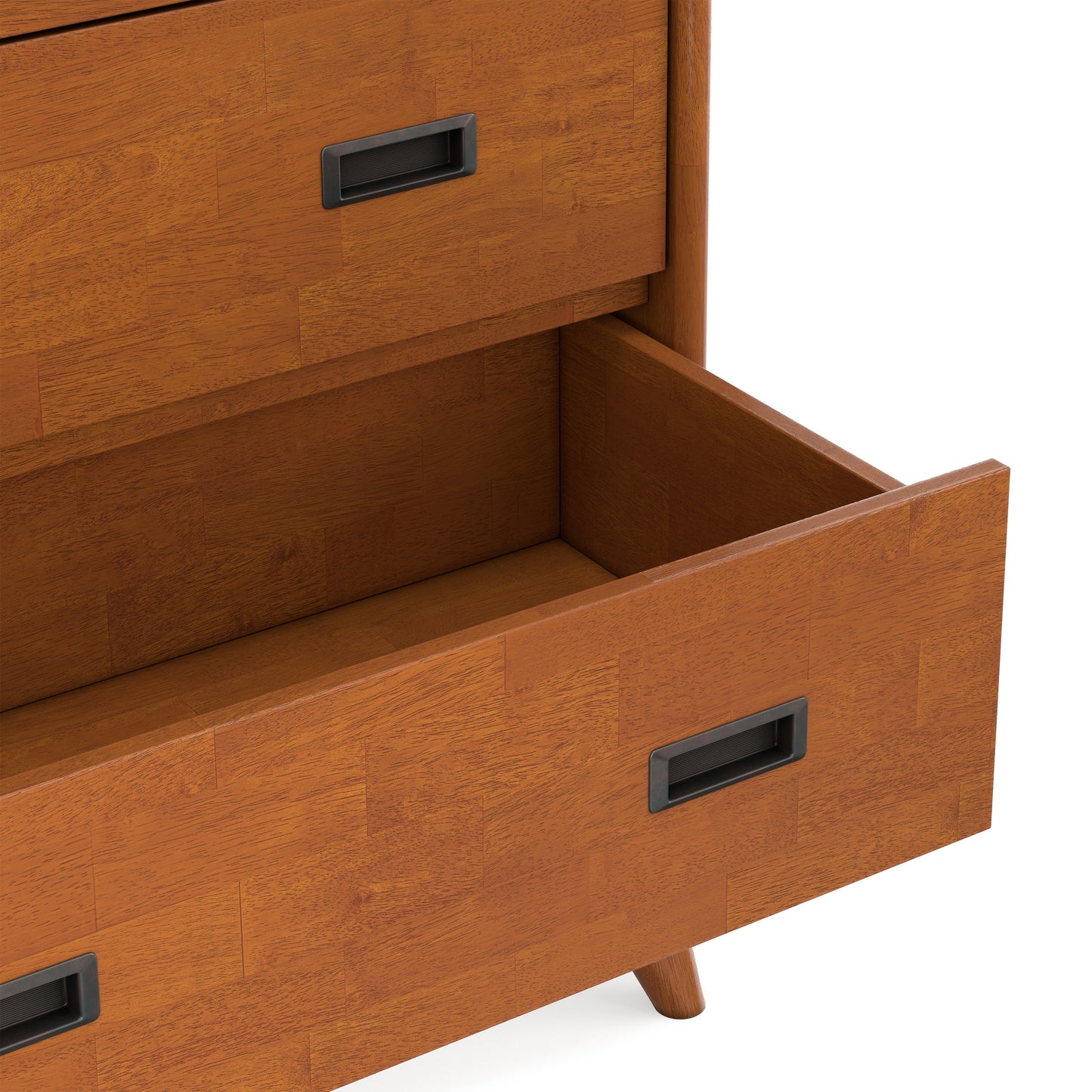 Teak Brown | Draper 58 inch 6 Drawer Dresser