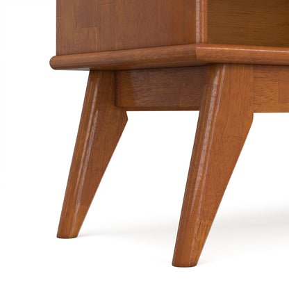 Teak Brown | Draper 76 inch 6 Shelf Bookcase