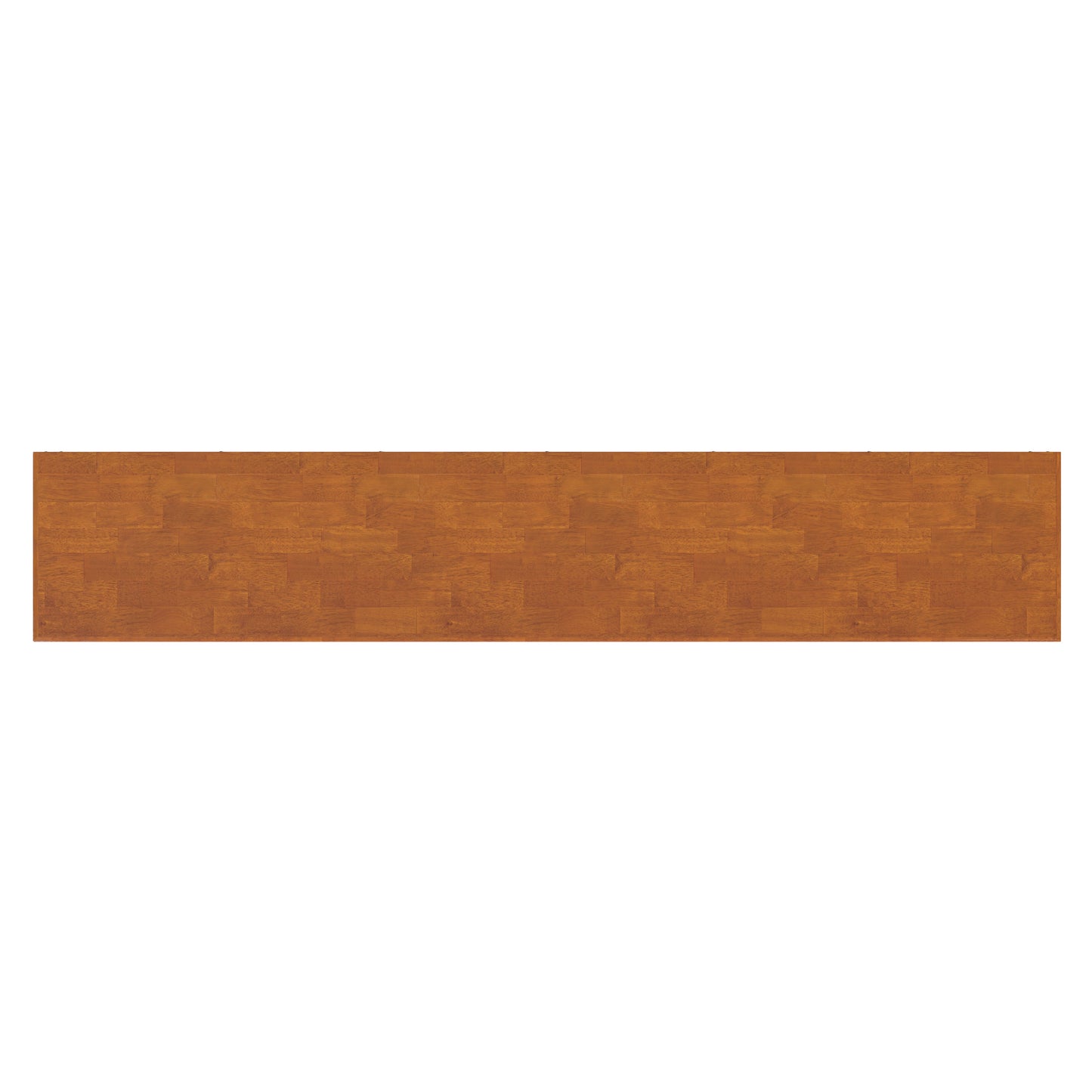 Teak Brown | Draper 76 inch 6 Shelf Bookcase